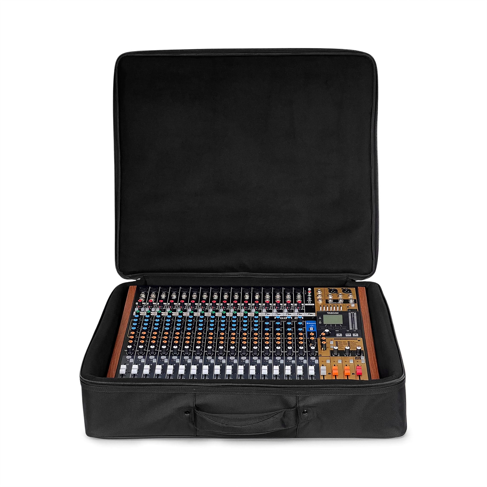 ANALOG CASES Tascam Model 24 Case - Custom-Fitted Padded SUSTAIN Travel Case