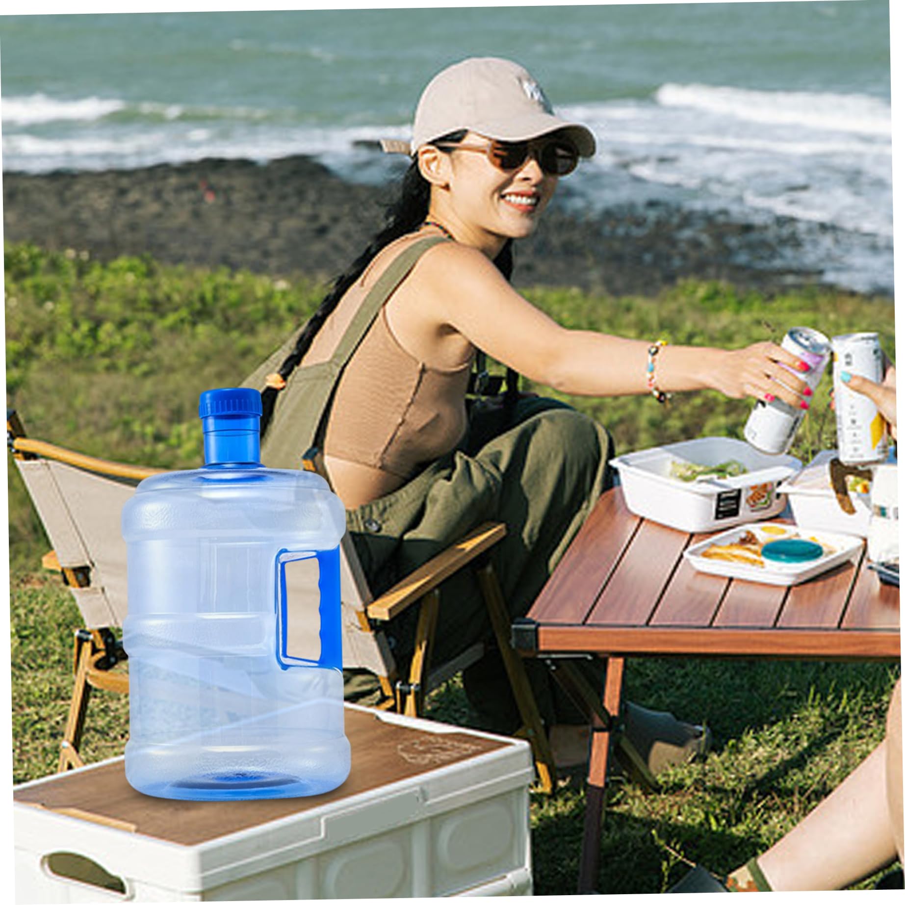 WOONEKY Wasserspender Abdeckung - Elastische Staubschutzhülle Für Gallonenkrüge