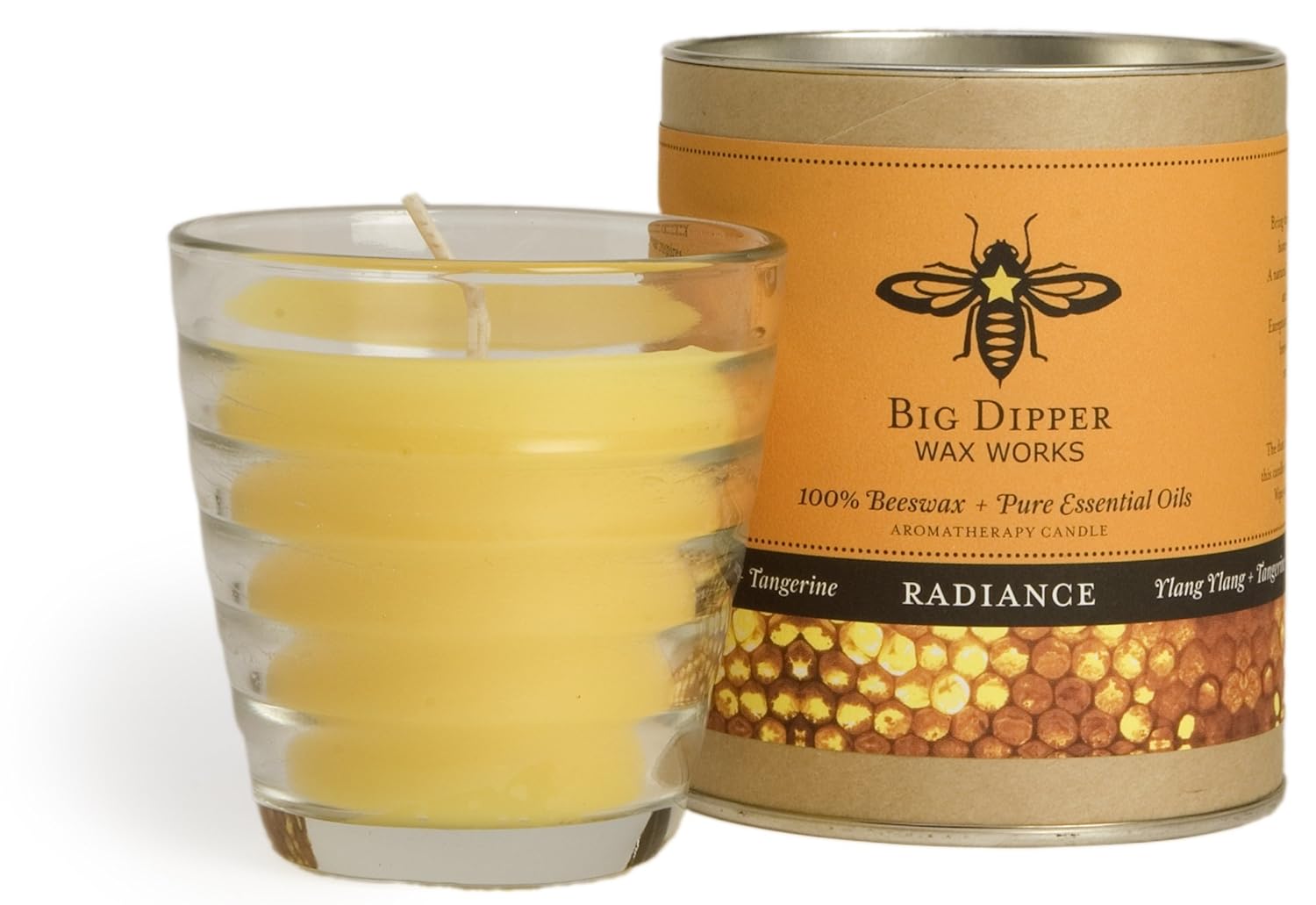 Big Dipper Wax Works, Candle Beehive Glass Aromatherapy