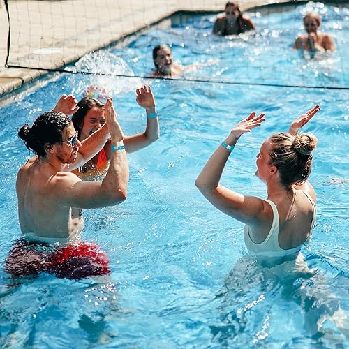 Miniatura 5 de 100 pulseras de vinilo de colores, impermeables, pulseras de seguridad, pulseras de eventos para bares, clubes, festivales, reuniones de música,