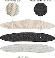 Vista 4 de Insertos de cojín trasero del talón, beige