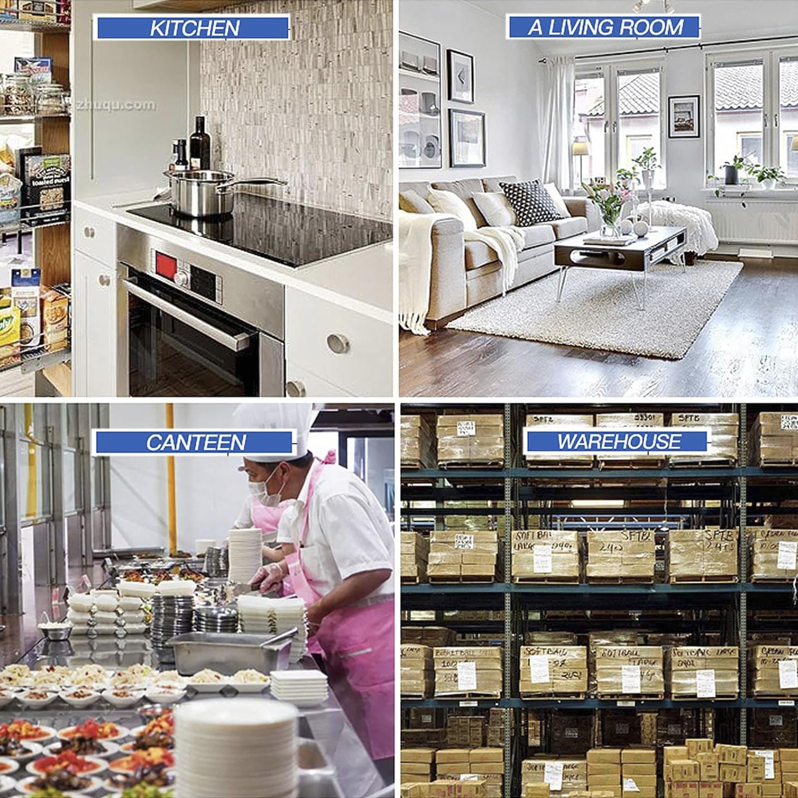Tavolo da Lavoro in Acciaio Inox A 2 Ripiani,Tavolo di Preparazione Alimenti per Cucina con Alzatina,Tavolo da Ristorazione per Ristorante,Hotel, Garage,Magazzino,100x50CM/39.3x19.7IN