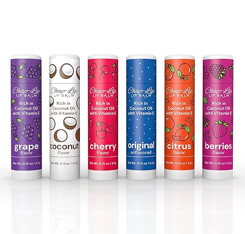 Miniatura 14 de Chap-Lip - Bálsamo labial con vitamina E con aceite de coco, tratamiento hidratante de labios, relajante, refrescante, hidratación total y terapia