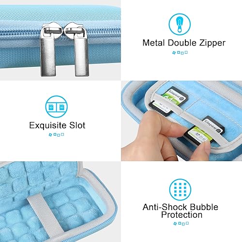 Miniatura 3 de Lacdo Estuche rígido de transporte para SanDisk Extreme ProSanDisk Extreme SSD externo portátil 500 GB 1 TB 2 TB 4 TB 8 TB USB-C unidad de estado