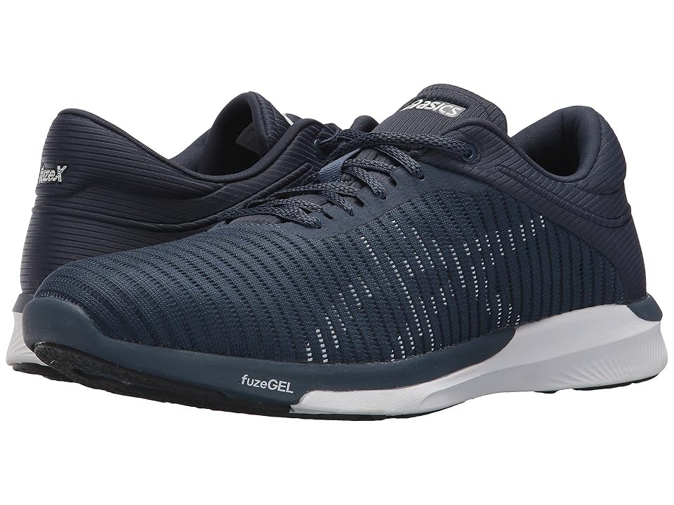 

ASICS fuzeX Rush Adapt (Dark Blue/White/Smoke Blue) Men's Running Shoes