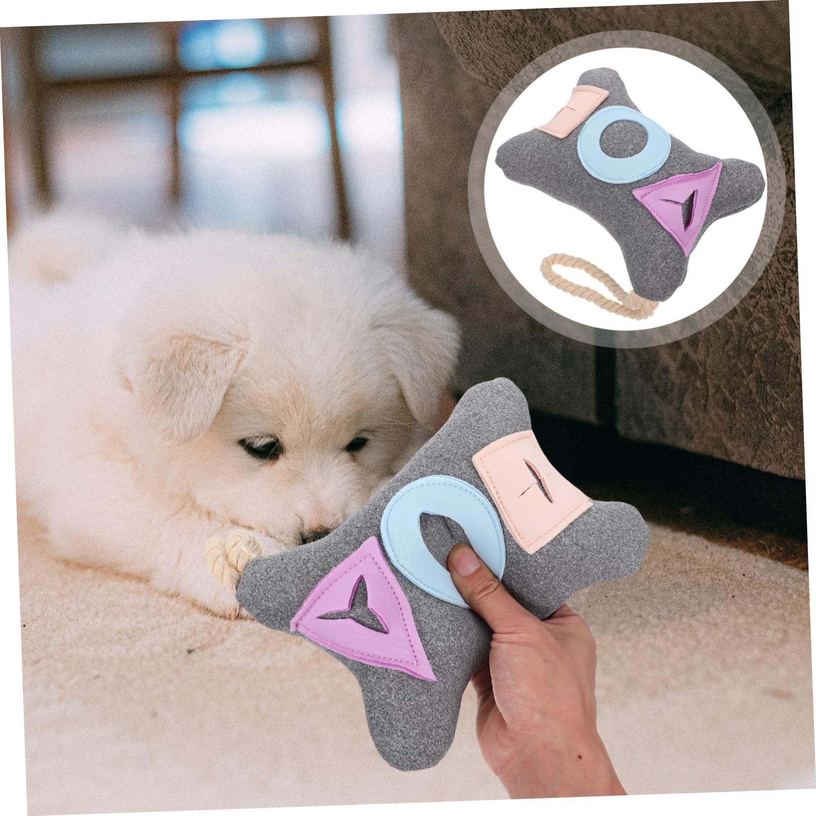 BESPORTBLE 4piezas Juguete Interactivo para Perros Pequeños Bolas De Comida Oculta Estimula El Olfato y Ejercicio Casa para Entrenamiento y Diversión