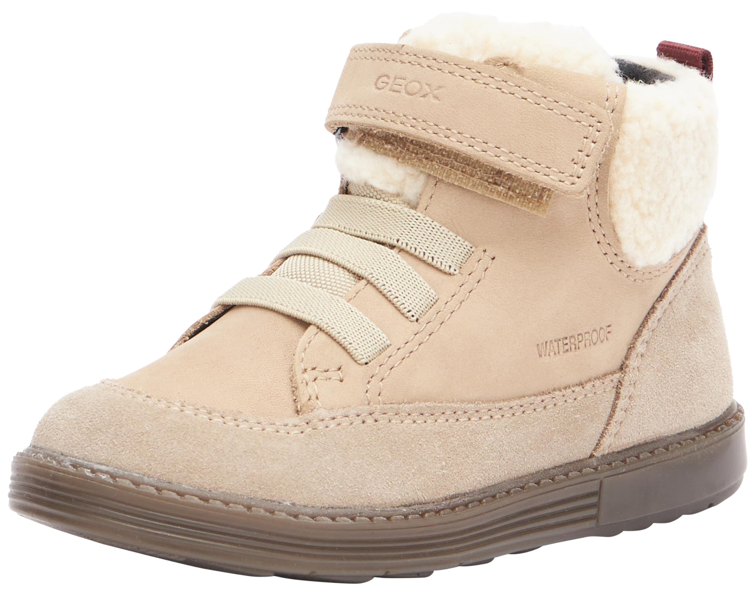 Geox Baby Boys' B Hynde Boy Wpf Ankle Boots, sand, 4.5 UK