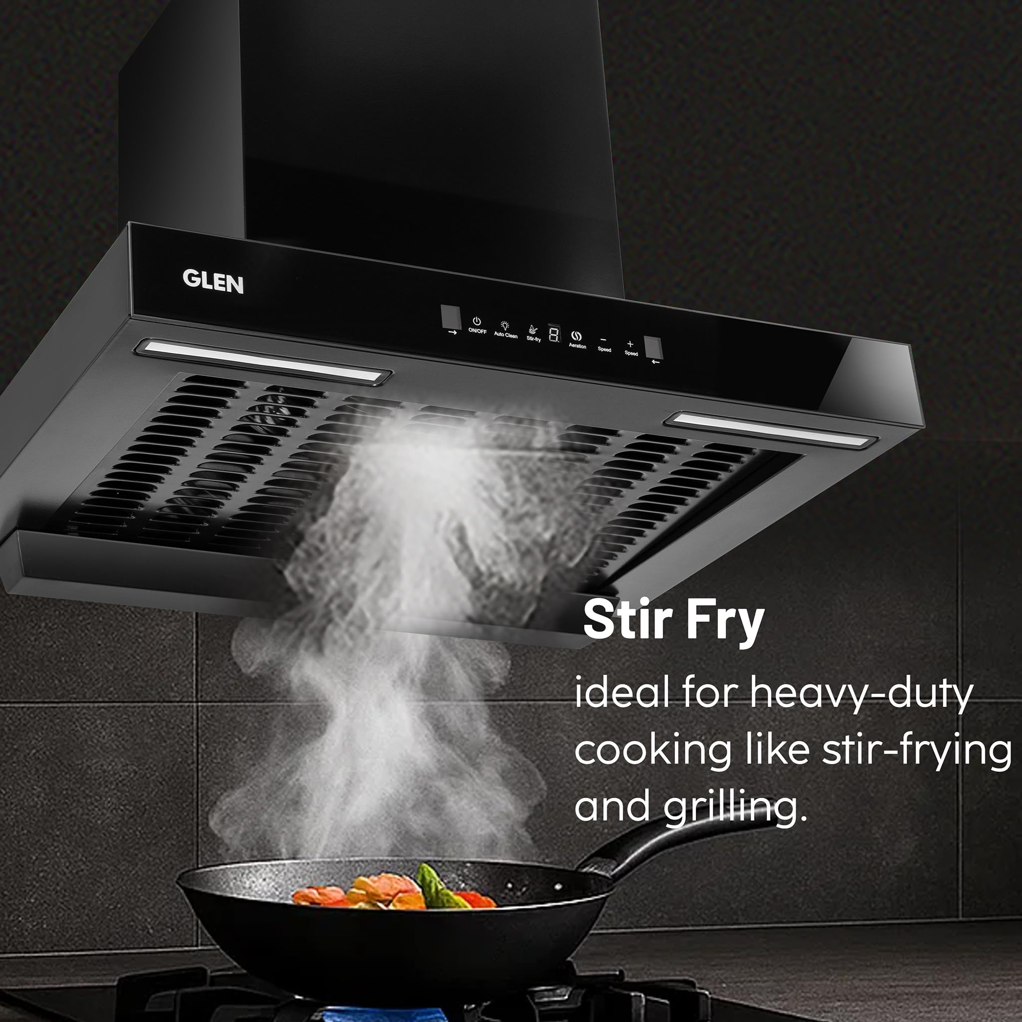 Glen Kitchen Chimney - Powerful & Filterless -7