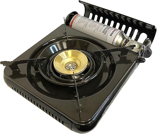 Miniatura 2 de Sterno Portable Butane Stove - 9K10K BTU Single Burner Stove, Outdoor & Indoor Use Butane Gas Burner with Carrying Case - Camping Cooktop for