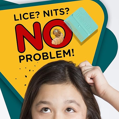 Miniatura 2 de WelComb Peine de eliminación de piojos y nituras tratamiento natural de piojos para niños y adultos juego de 2