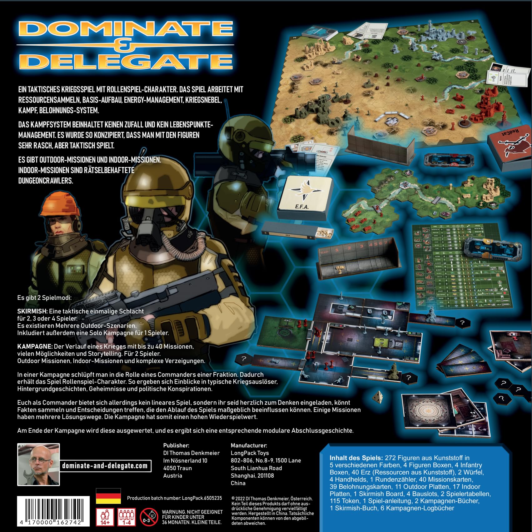 Dominate & Delegate - Command&Conquer als Brettspiel (Deutsche Ausgabe)