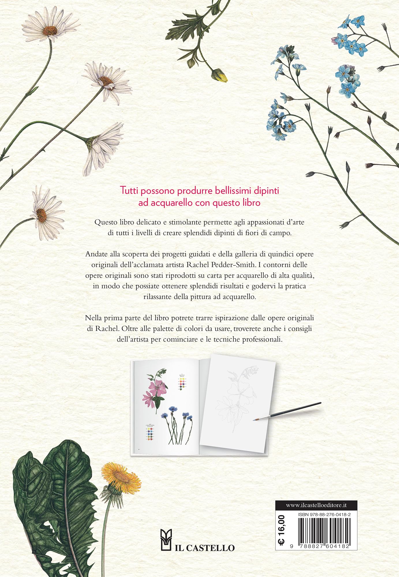 Fiori di campo. Album per acquarelli