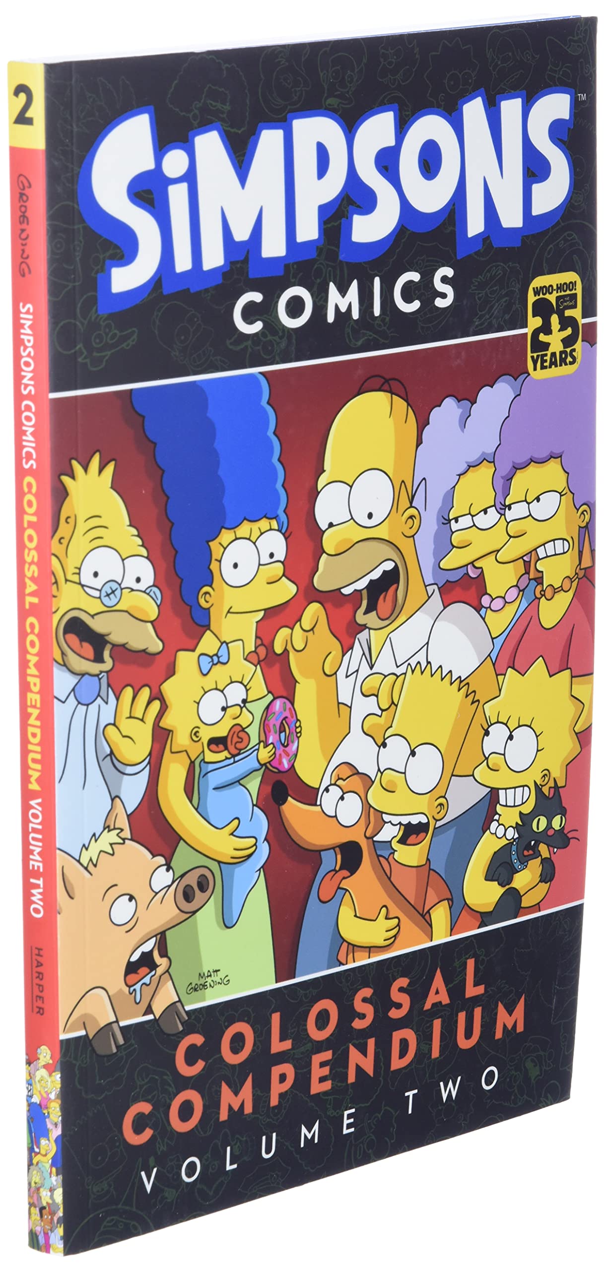 Simpsons Comics Colossal Compendium Volume 2: Classic Stories from Springfield with Collectible Moe's Tavern Paper Craft (Simpsons Comics Colossal Compendium, 2, Band 2)