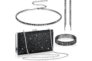Stunning Black Rhinestone Jewelry Collection