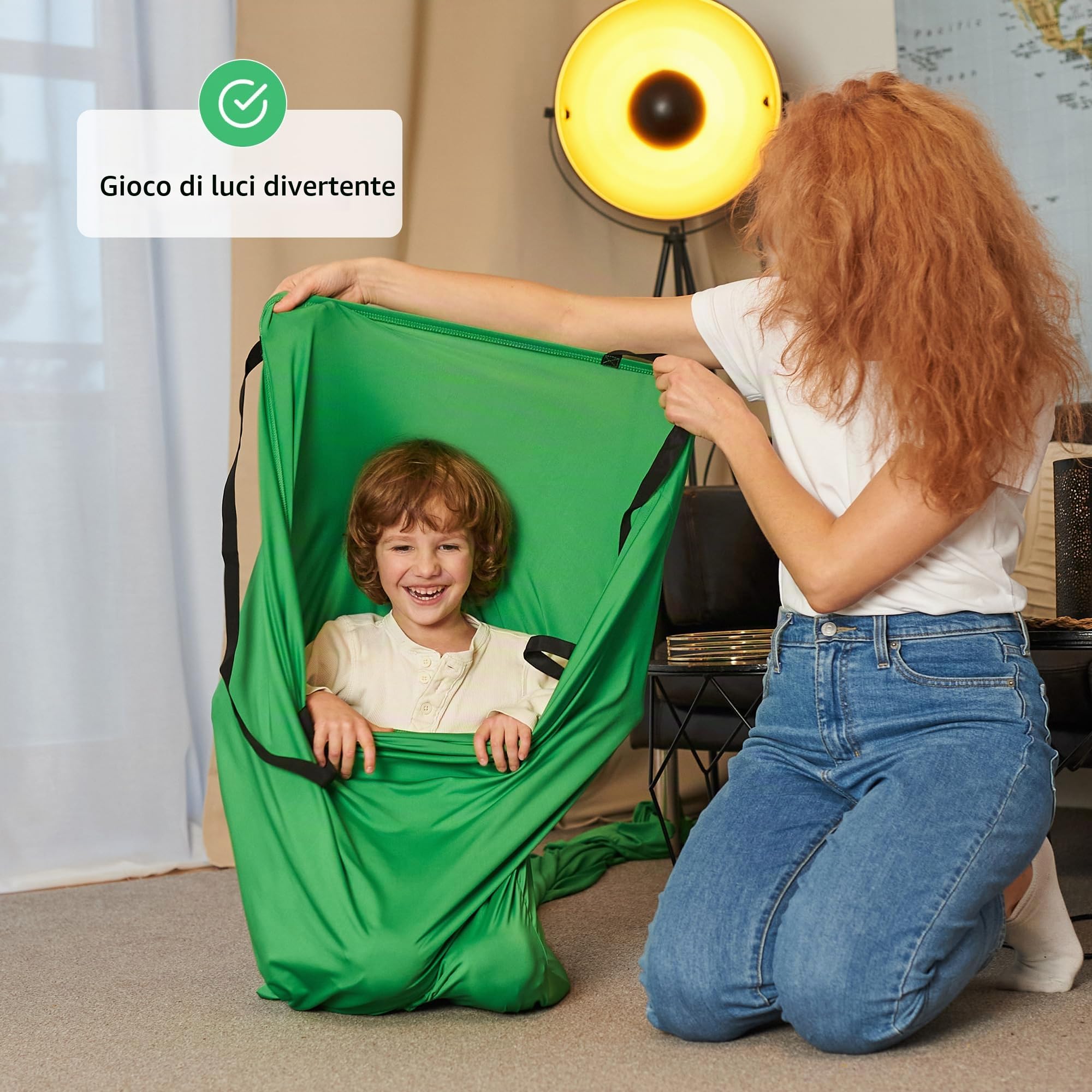 Tunnel sensoriale per bambini | Gioco di compressione sensoriale per il bambino | Tunnel in tessuto | Tubo in lycra | Tunnel concettuale per bambini di diverse età