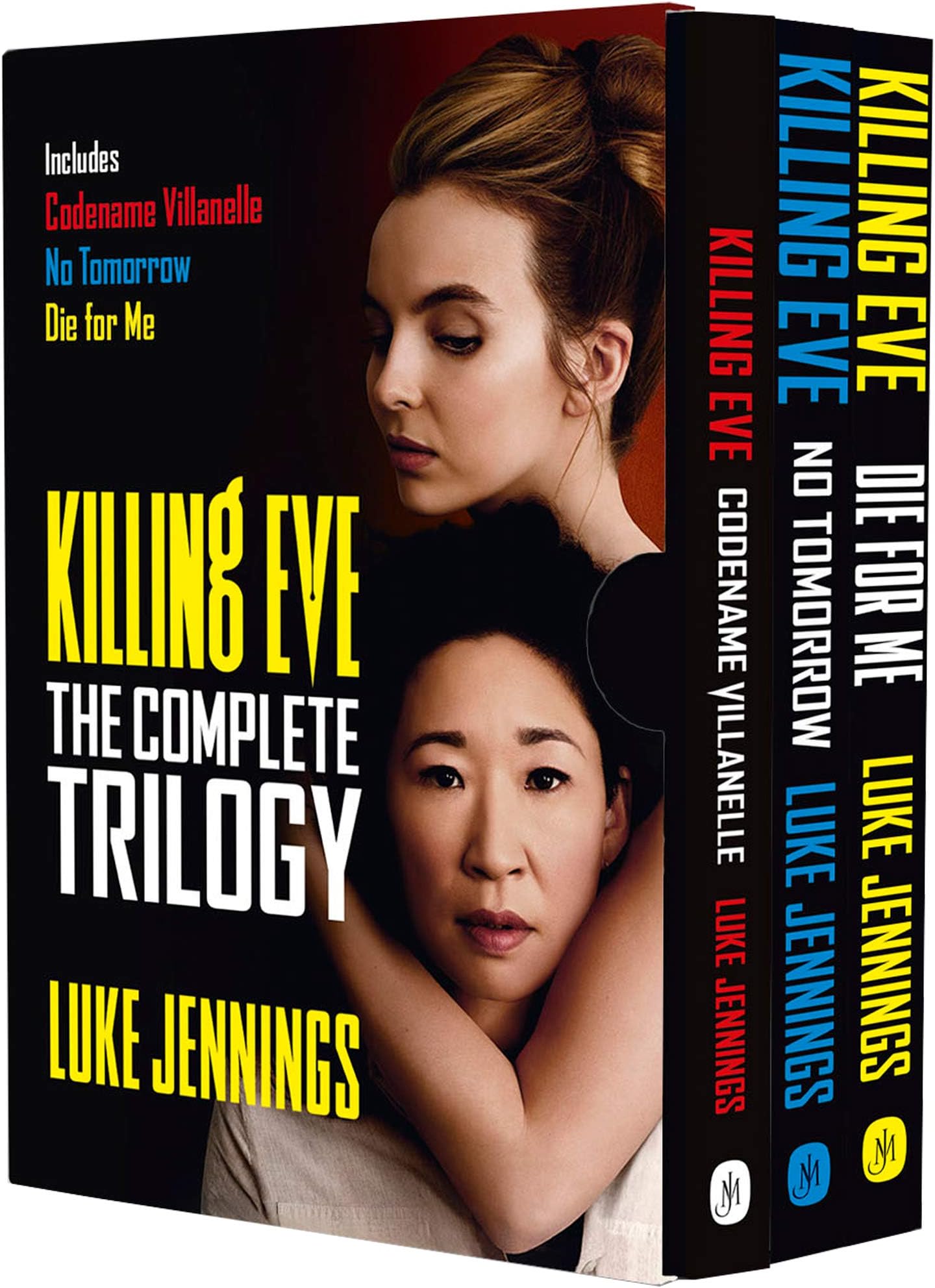 Killing Eve The Complete Trilogy Series 3 Books Collection Set By Luke Jennings Codename Villanelle, No Tomorrow, Die for Me