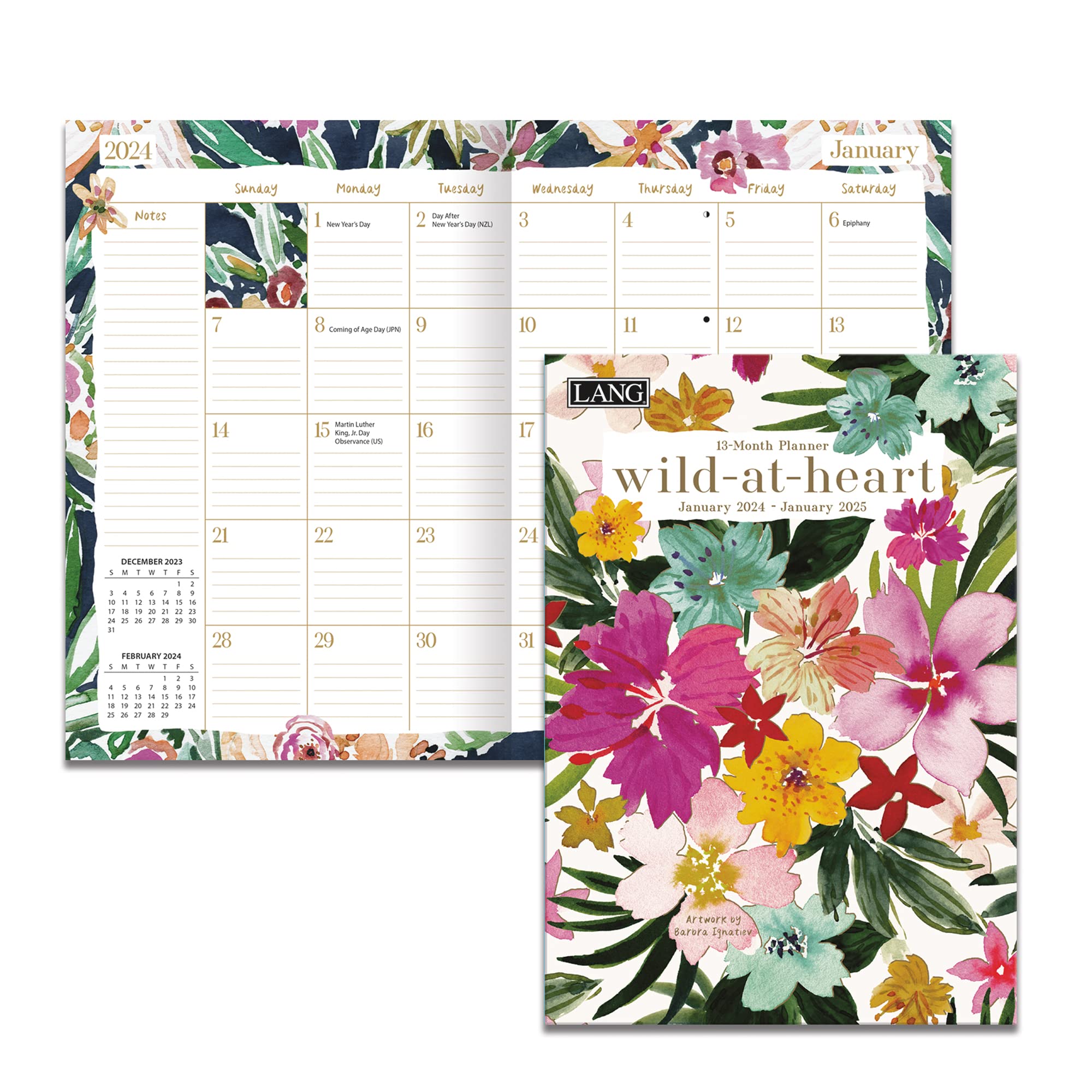 2026 LANG Grow Wild - 17 Month Monthly Diary/Planner - View #13