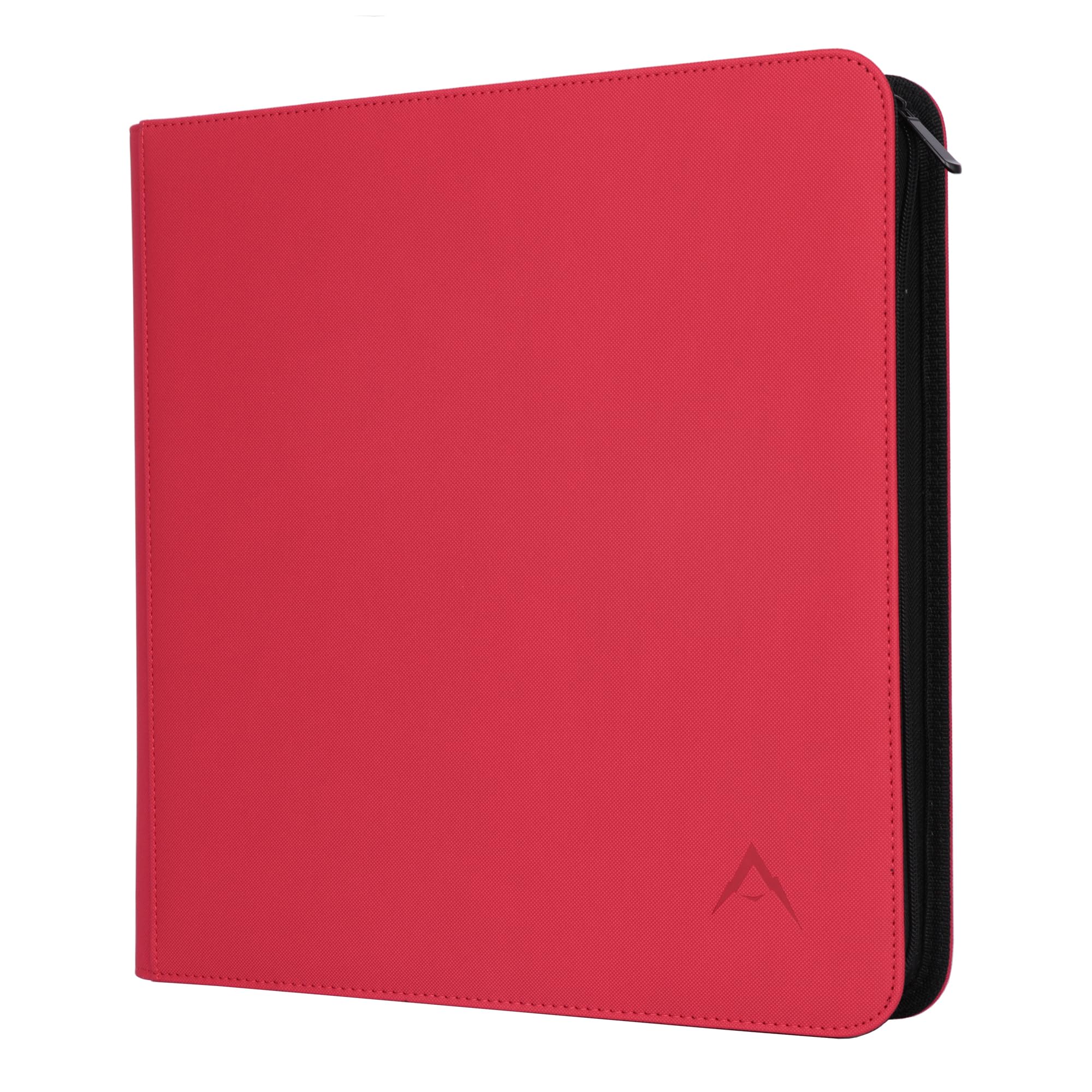 Alteagle 12 Pocket Card Binder, Fits 1008 Trading Cards Side Loading Ringless Card Album for TCG and Sports Cards -Red