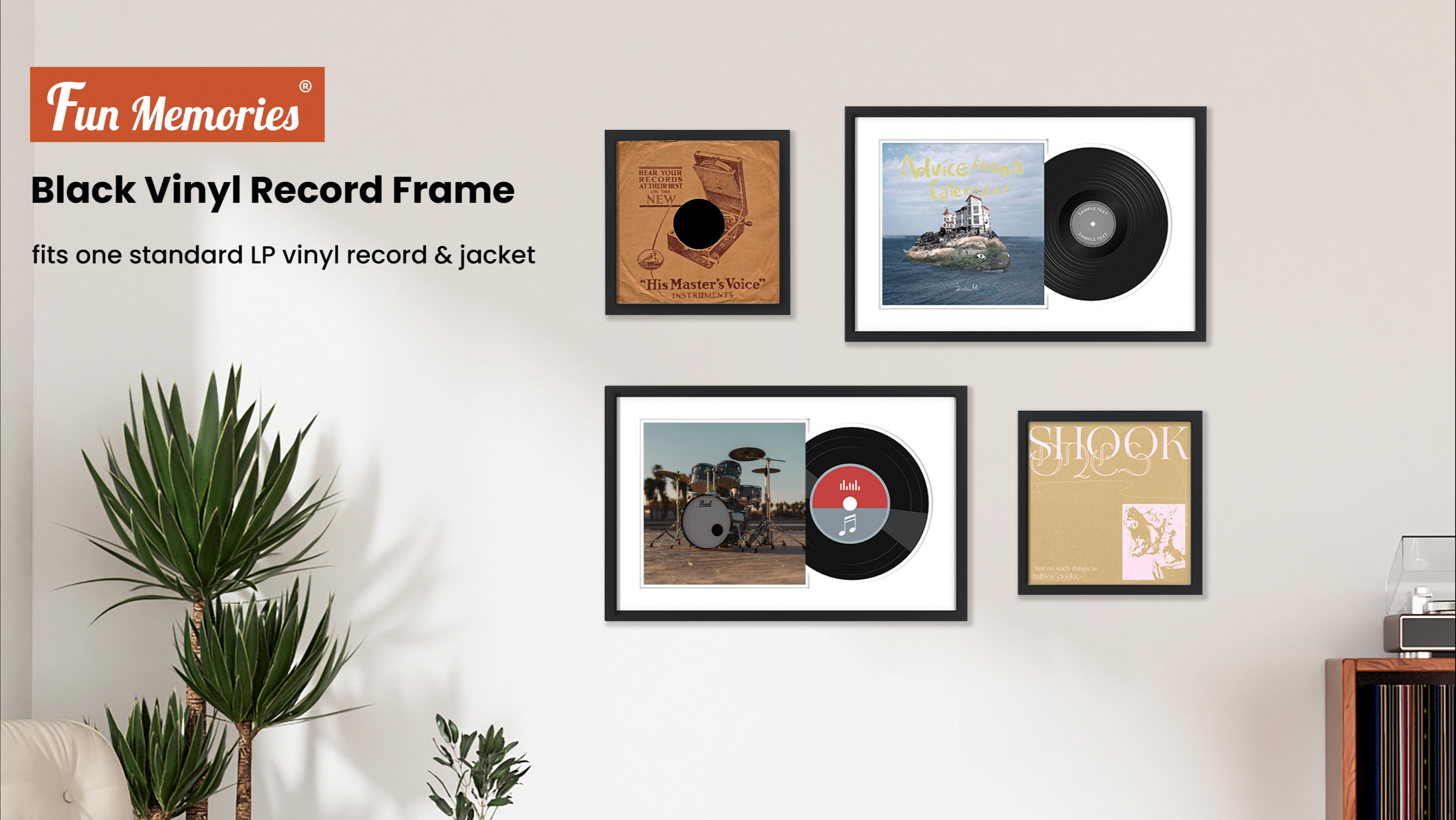 Amazon.com - Fun Memories Vinyl Record Frame for the Wall Display