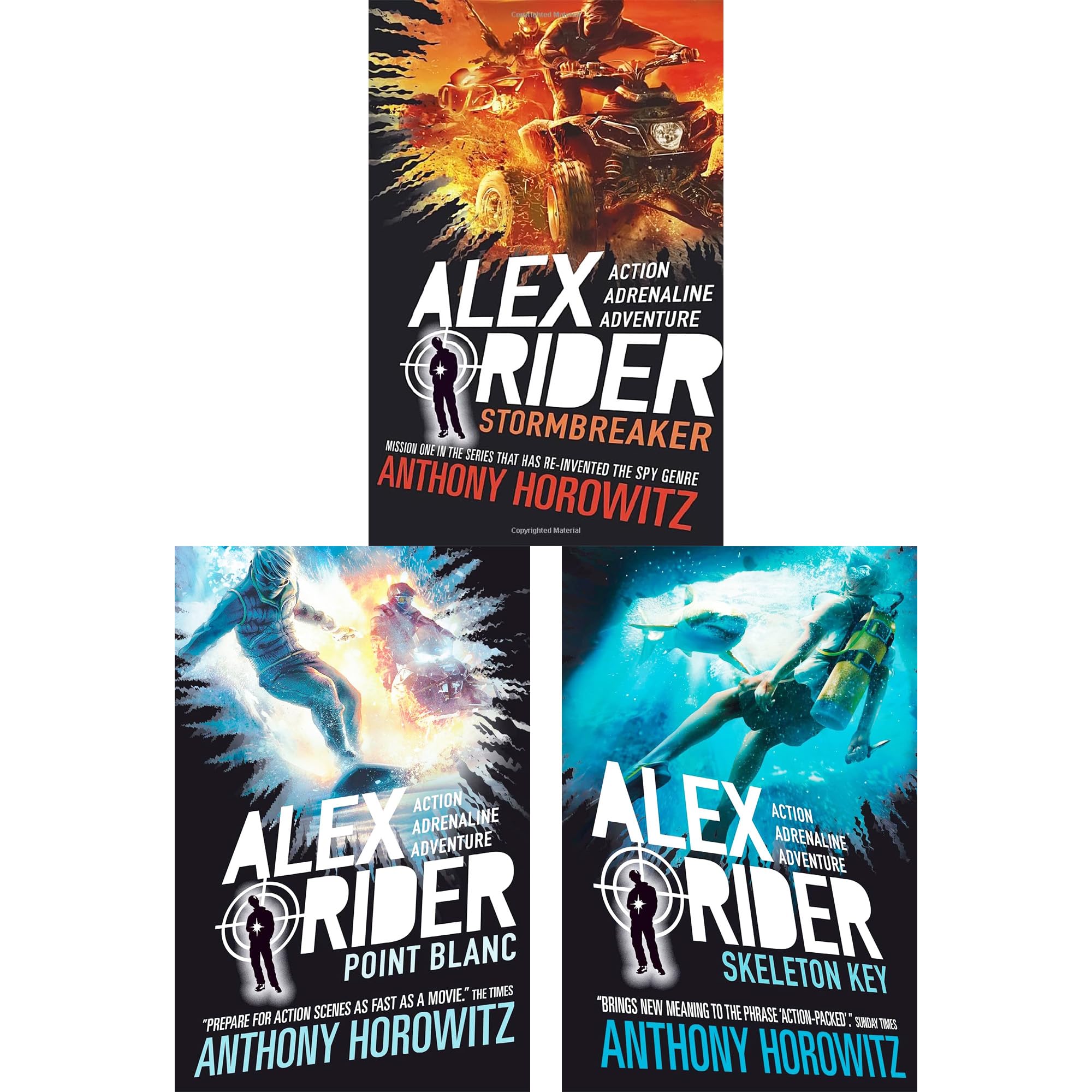 Alex Rider Mission Series (Parts 1, 2, 3): Stormbreaker, Point