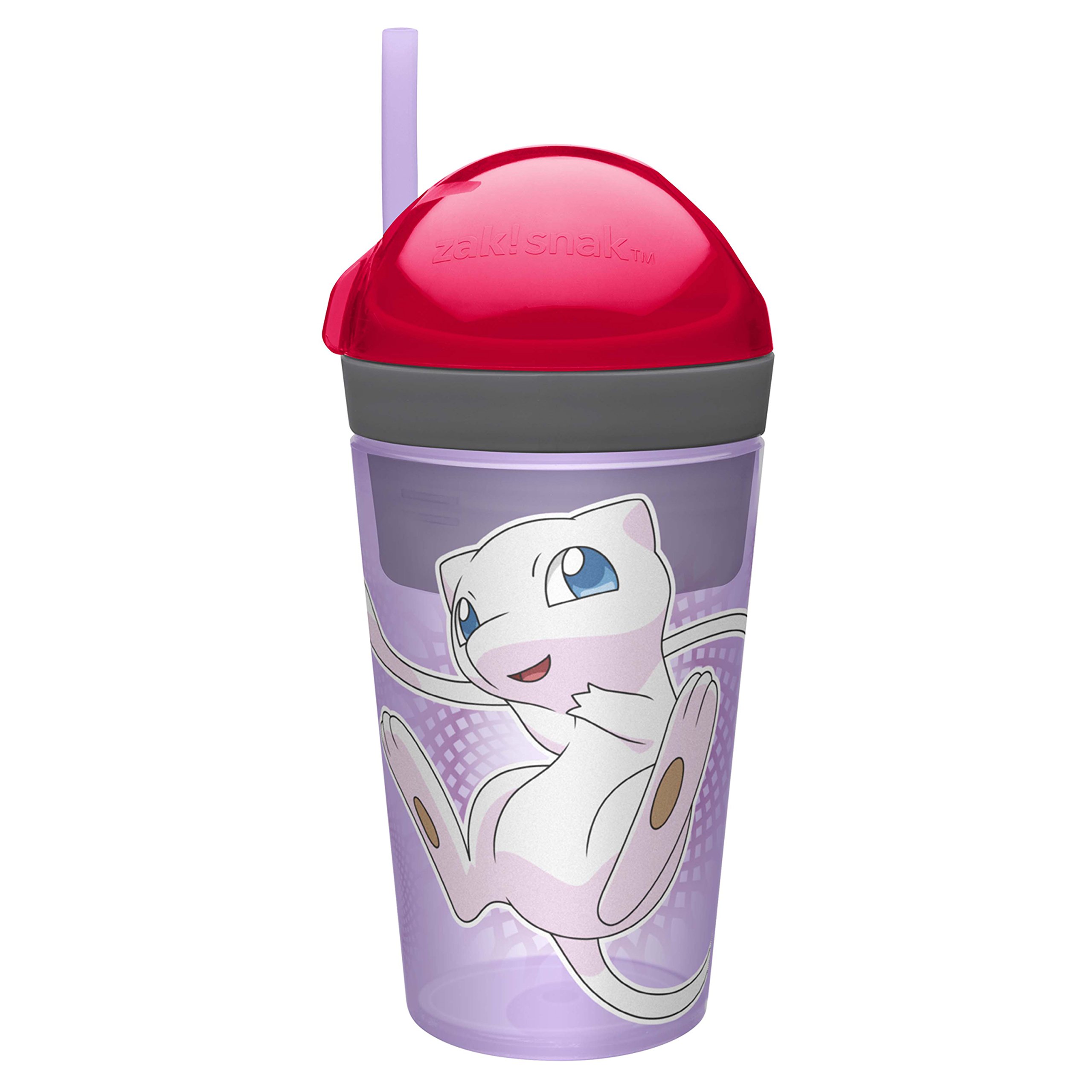 Amazon.com: Zak! Designs Pokemon Zak!Snak Snack & Drink Container