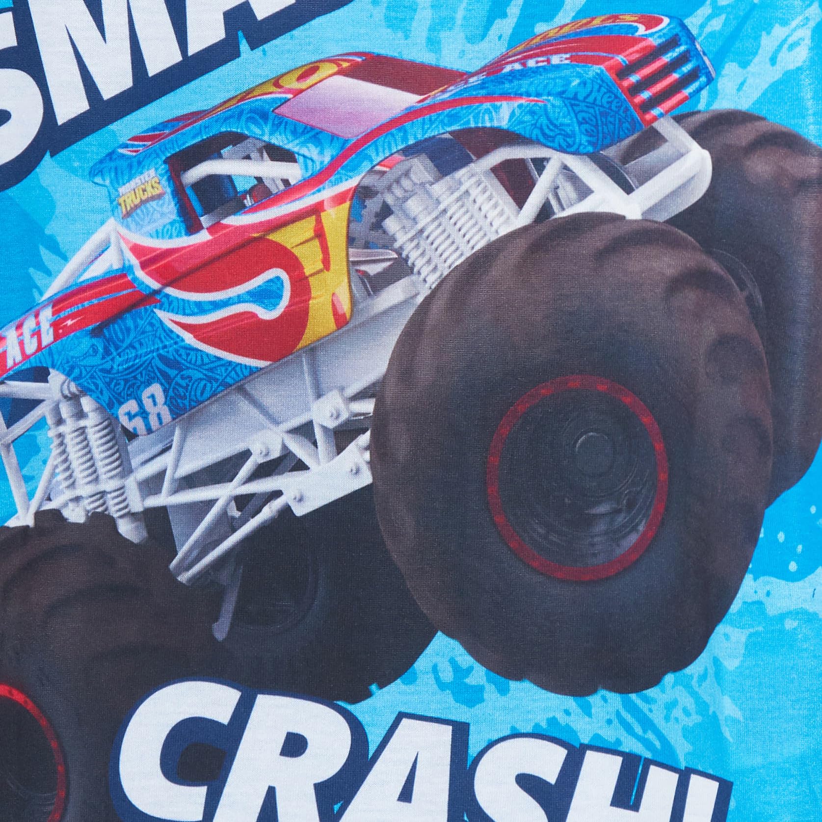 Hot Wheels Zestaw 3 Koszulek Monster Trucks Dla Dzieci Krótki Rękaw