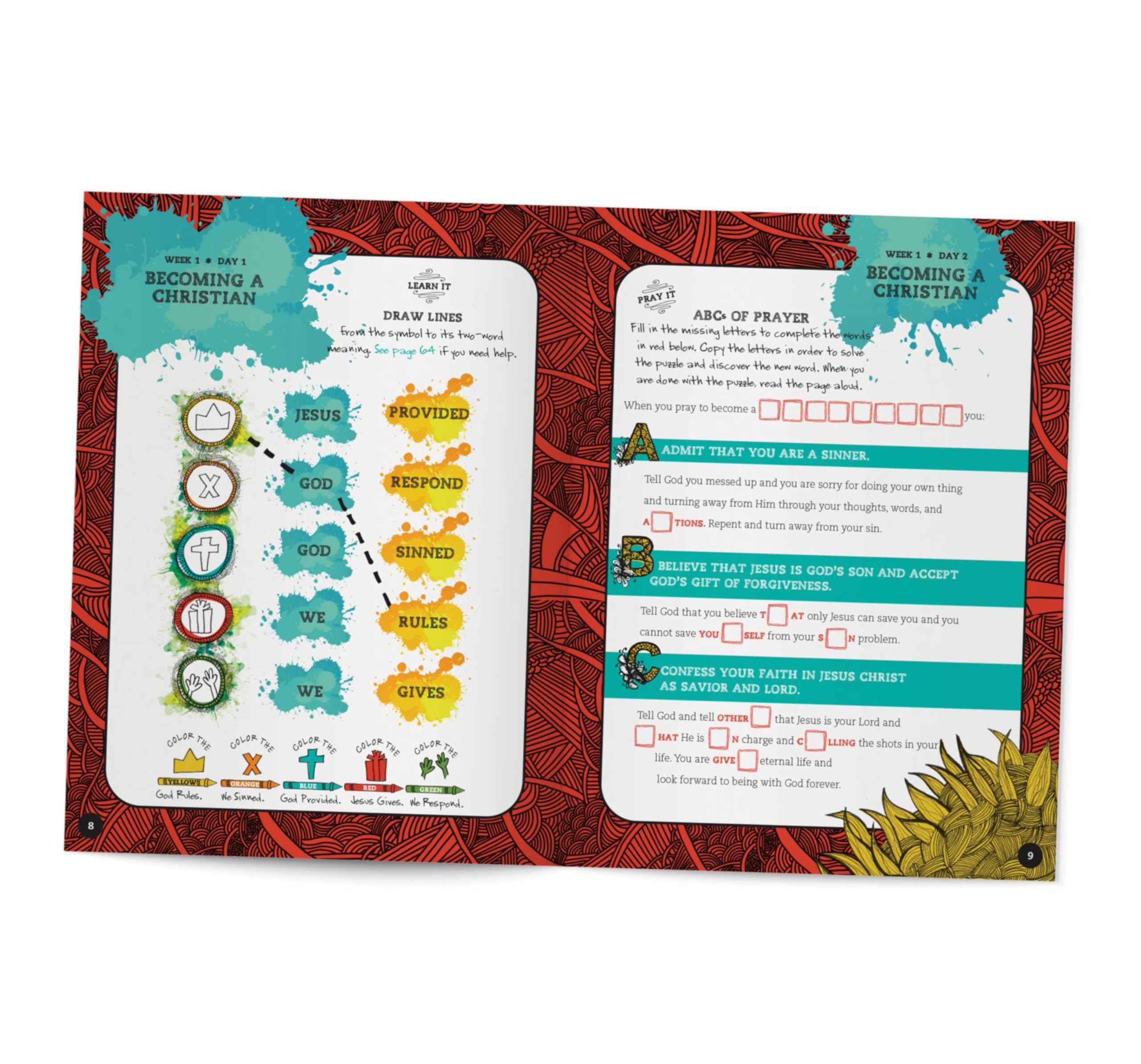 I'm a Christian Now! (Younger Kids Activity Book) - Revised - Image 6