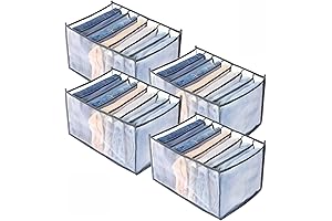 TIGARI: The Ultimate Jean Organizer for a Tidy Drawer