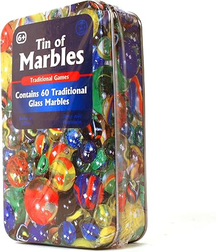 Miniatura 3 de Tobar Canicas - Lata de 60 diseños mixtos y colores surtidos 15237