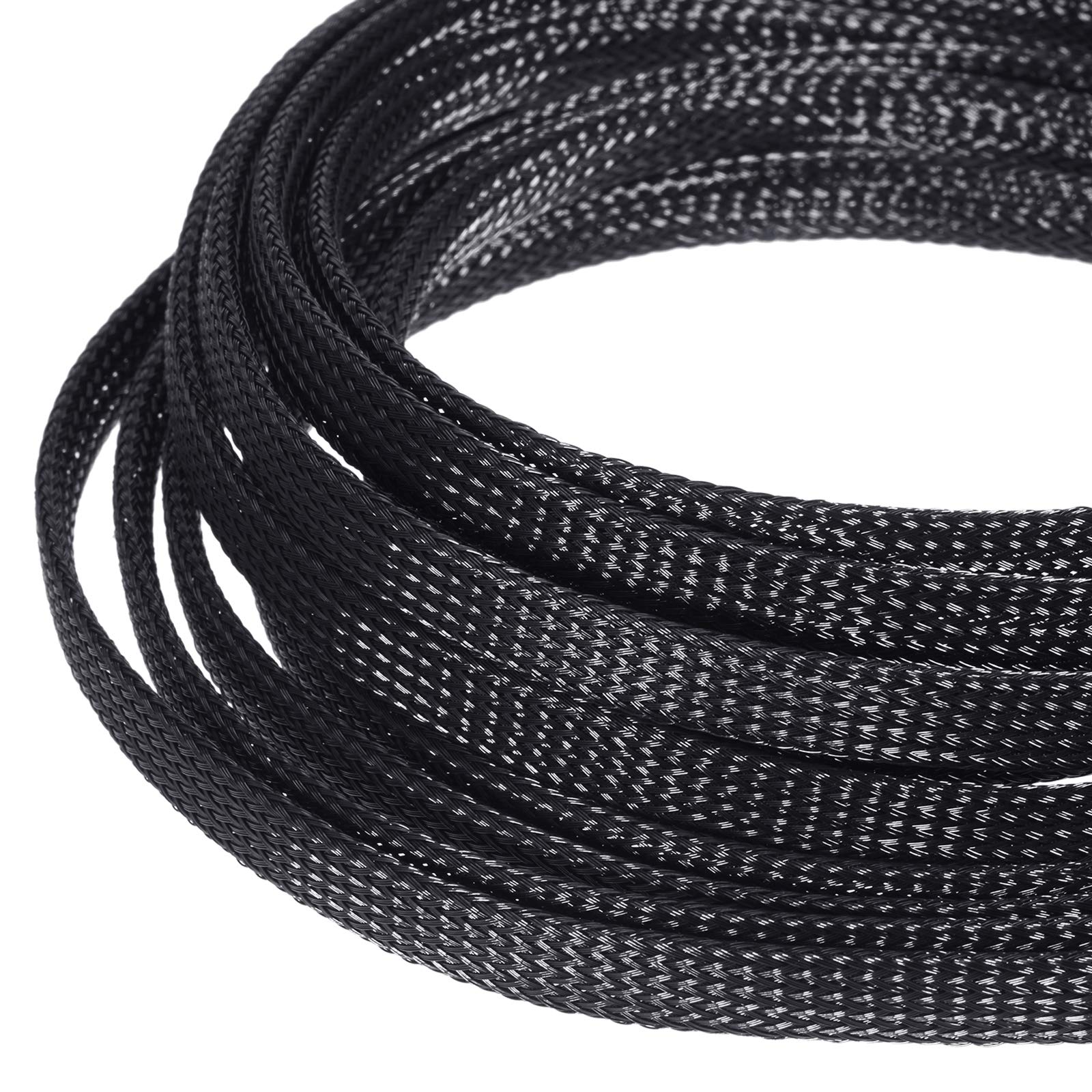 Buy 50ft PET Expandable Braided Cable Sleeve, Wire Loom Wire Braid