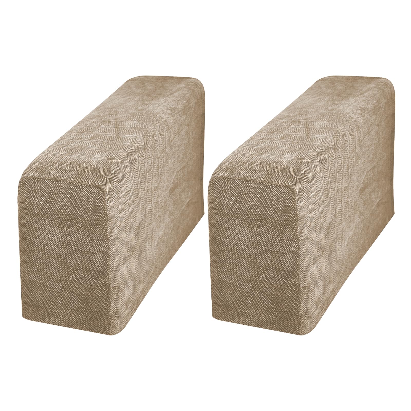 Nucelit Luxury Anti Scratch Armchair Covers with Elastic Edges Stretchable Sofa Arm Guards Designed for Households Sofa Slipcovers