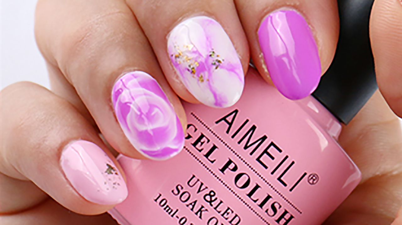 AIMEILI UV LED Gellack ablösbarer Gel Nagellack Blossom Gel Polish - Clear Blooming 10ml – Bild 8