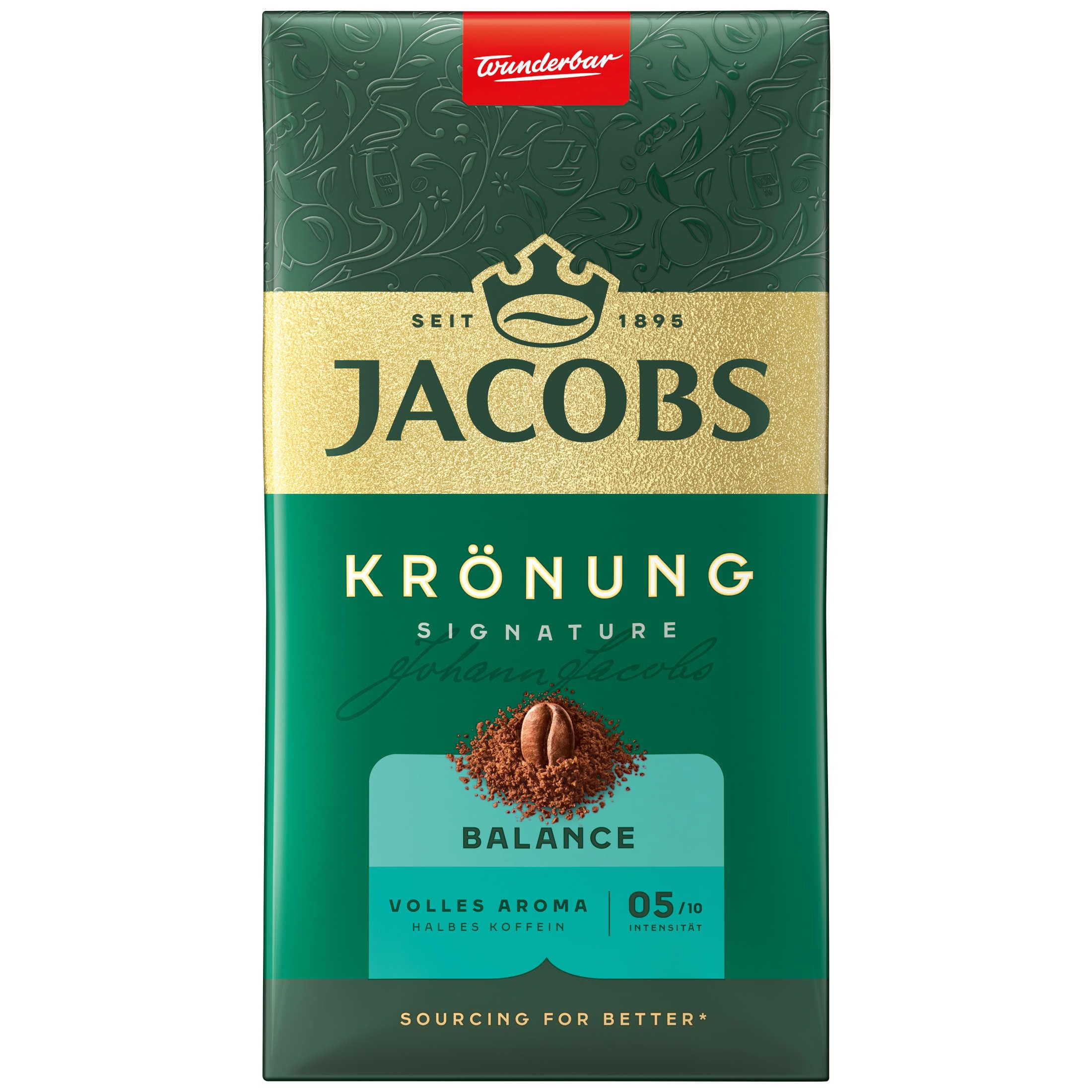 Jacobs Krönung Balance, 12er Pack Filterkaffee (12 x 500 g)