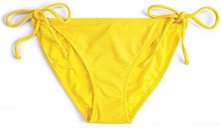 Basic Bikini Altı Yanları Bağlama Detaylı Dokulu Normal Bel - Koton fiyat fırsatı