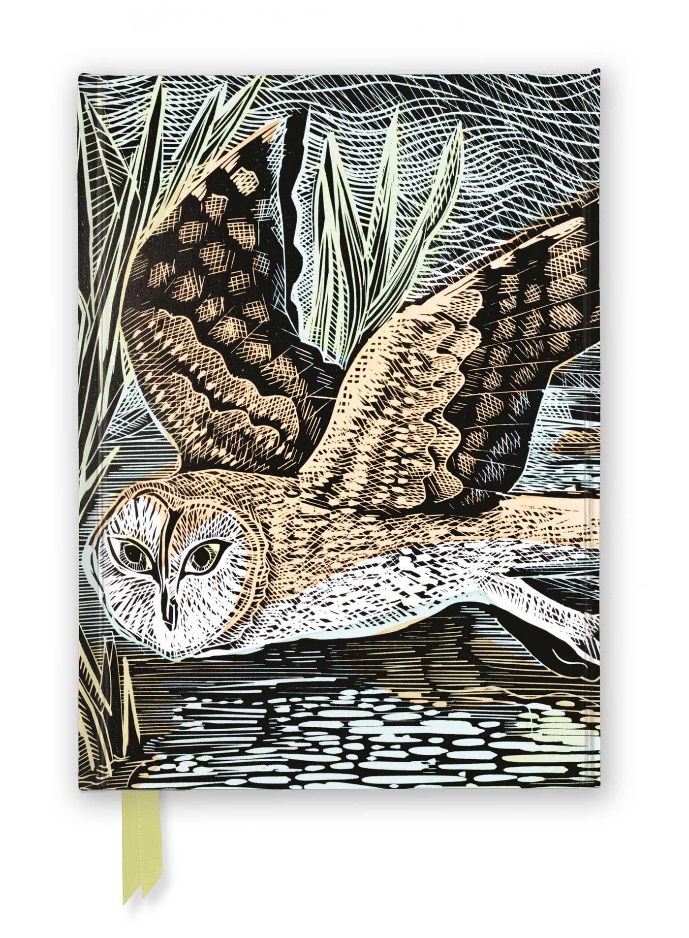 Angela Harding: Marsh Owl (Foiled Journal) (Notebook / blank book)