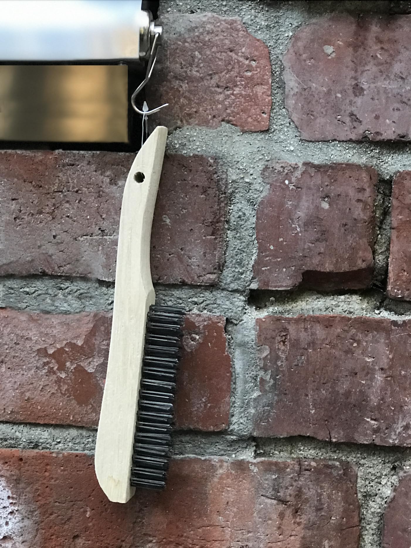 JOUNJIP 4 MultiPurpose Shoe Handle Wire Scratch Brushes With Black Oil Tempered Steel - View #8