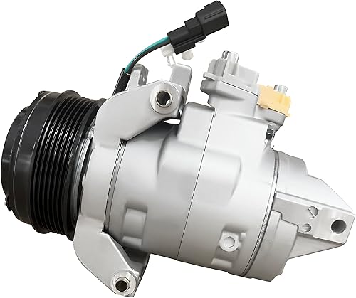 RYC Nuevo compresor de aire acondicionado automotriz y embrague de A/C AFH666 (se adapta a Ford F-150 2.7L 2015, 2016, 2017)