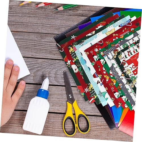 Miniatura 5 de 20 hojas de Navidad hechas a mano Patchwork Navidad Decoración Patchwork Tela Artesanía Navidad Patchwork Tela de Navidad Colcha de Navidad Tela de