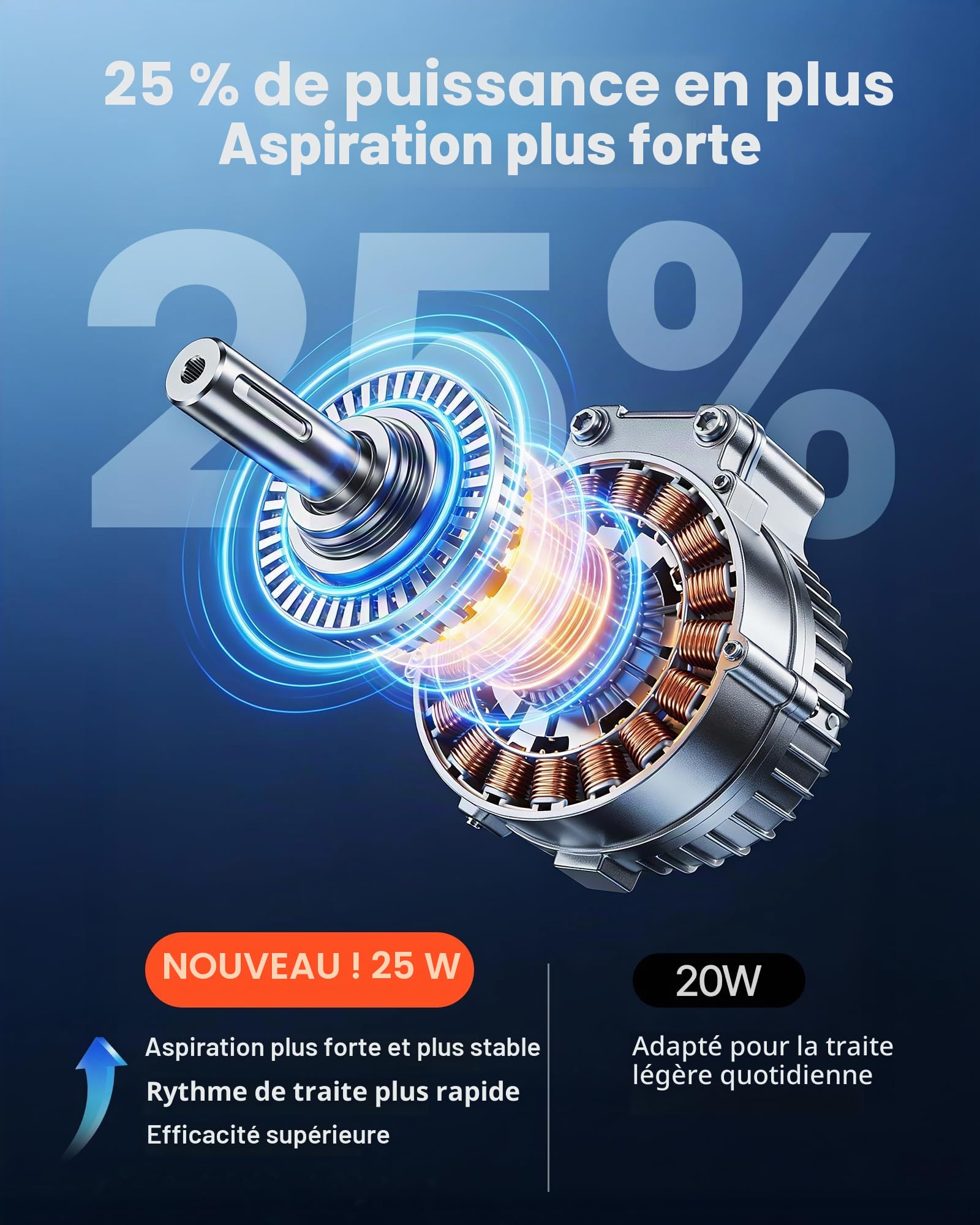VEVOR Machine à Traire Chèvre Seau 3 L Trayeuse de Mouton en Acier Inoxydable Kit de Traite Brebis Électrique Portable, avec Batterie Rechargeable 5200 mAh, 2 Gobelets Trayeurs, à Pulsation à Vide