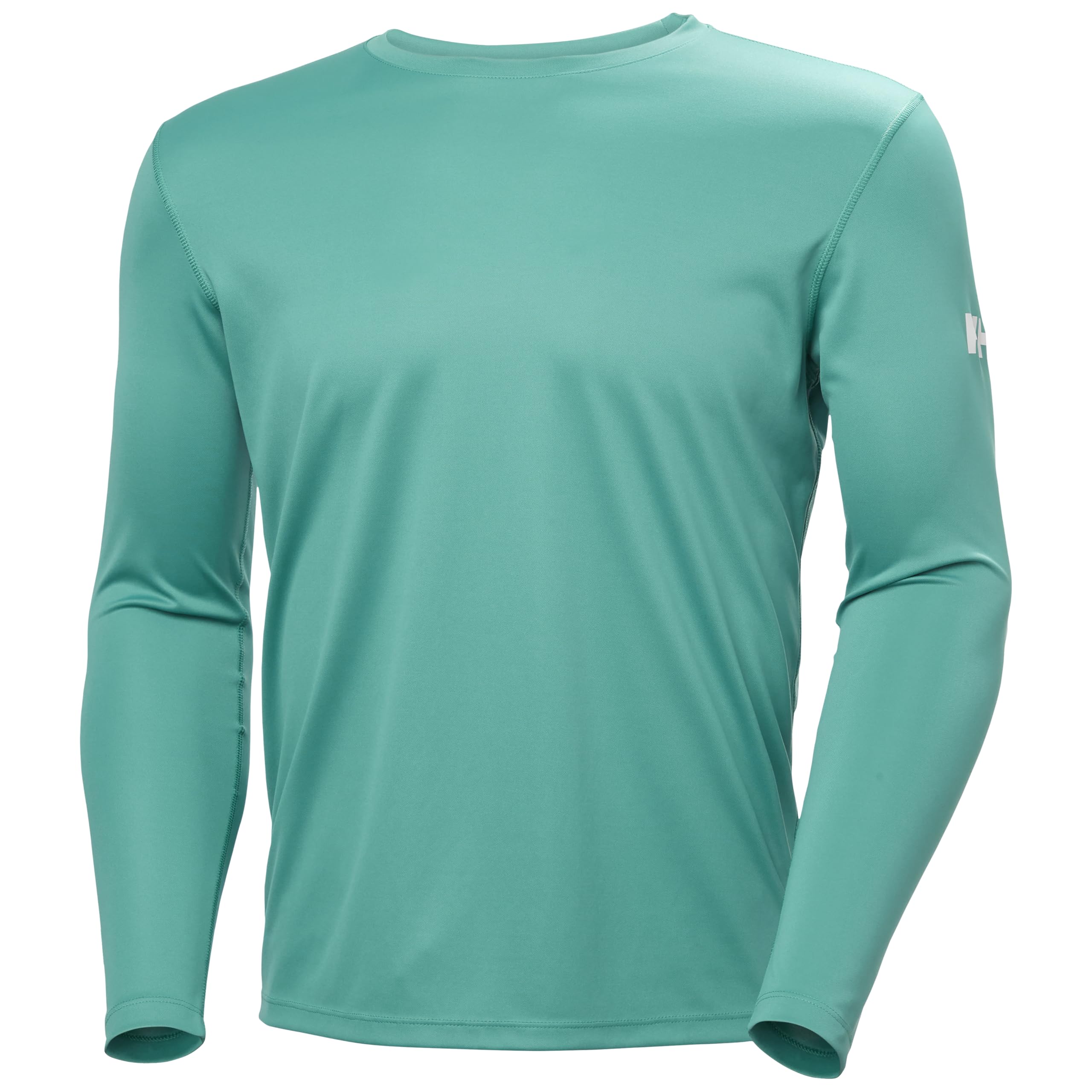 Helly Hansen Mens Hh Tech Crew Ls, Dark Mint, 2XL
