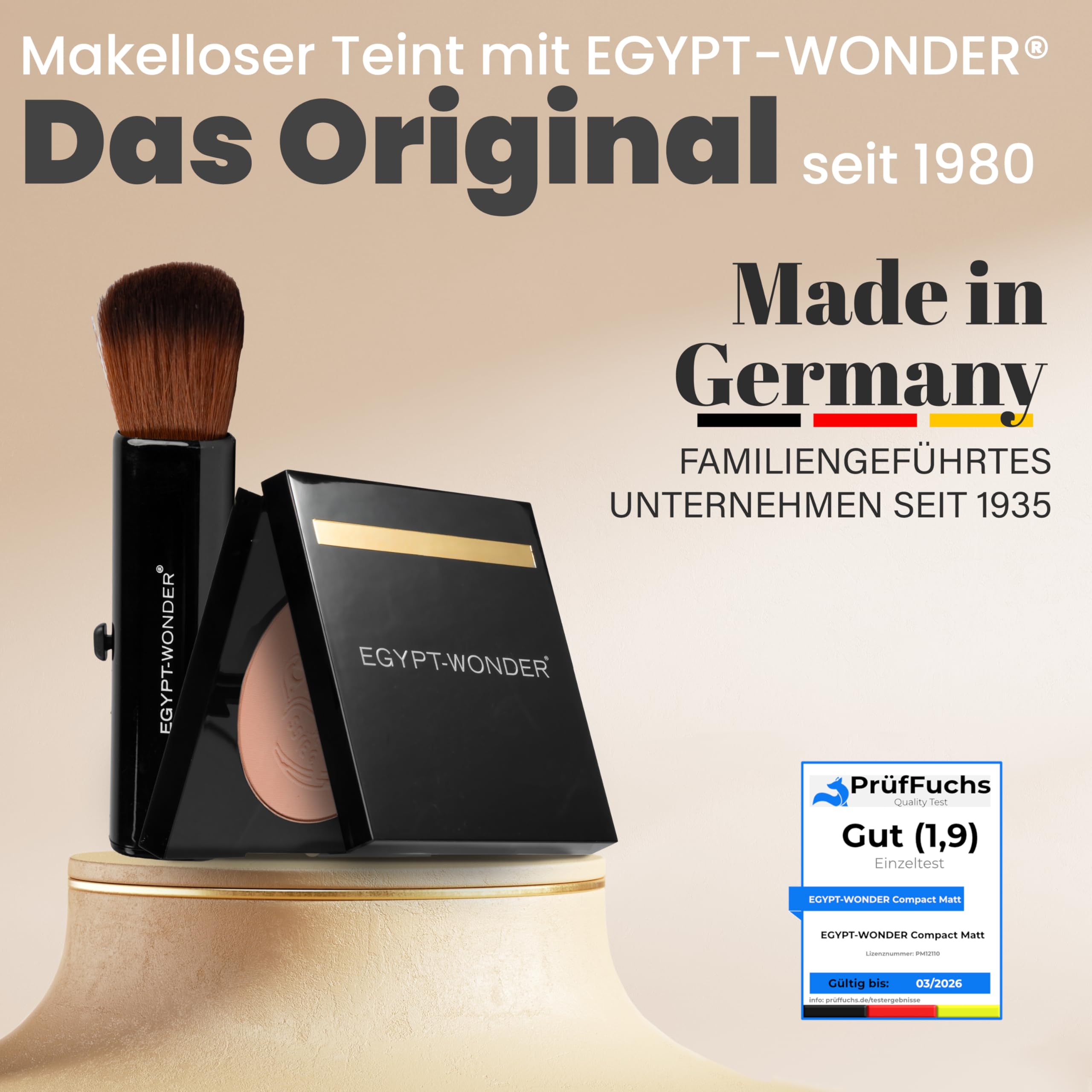 Egipto Wonder conjunto DEPORTE Polvos Compactos (mate) Ser Tan falso bronceado/Bronceado