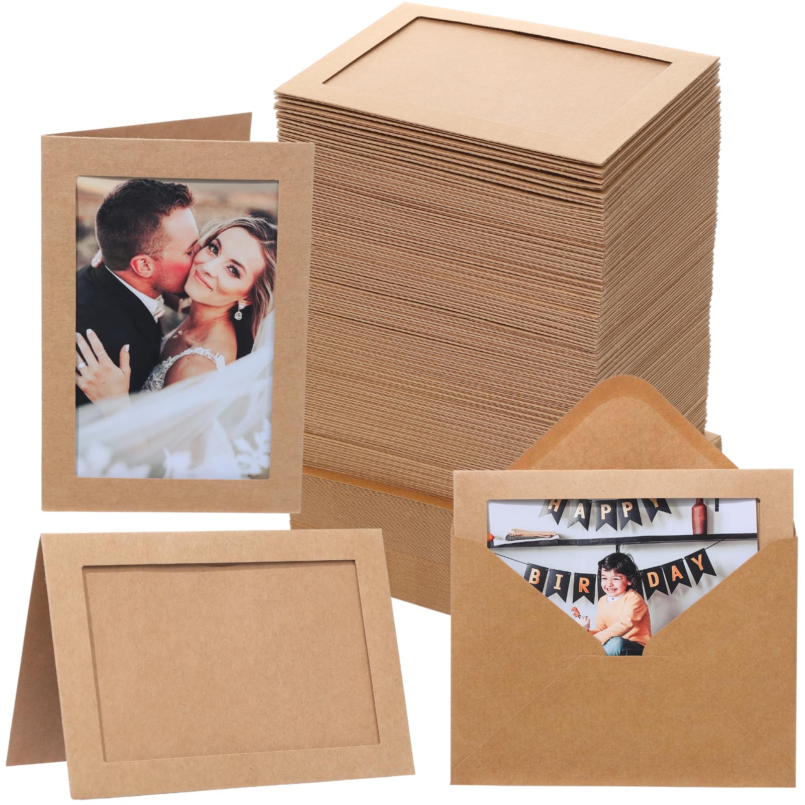 Amazon.com - Apprabbr Photo Folders for 4x 6 Picture, Photo Insert Note ...