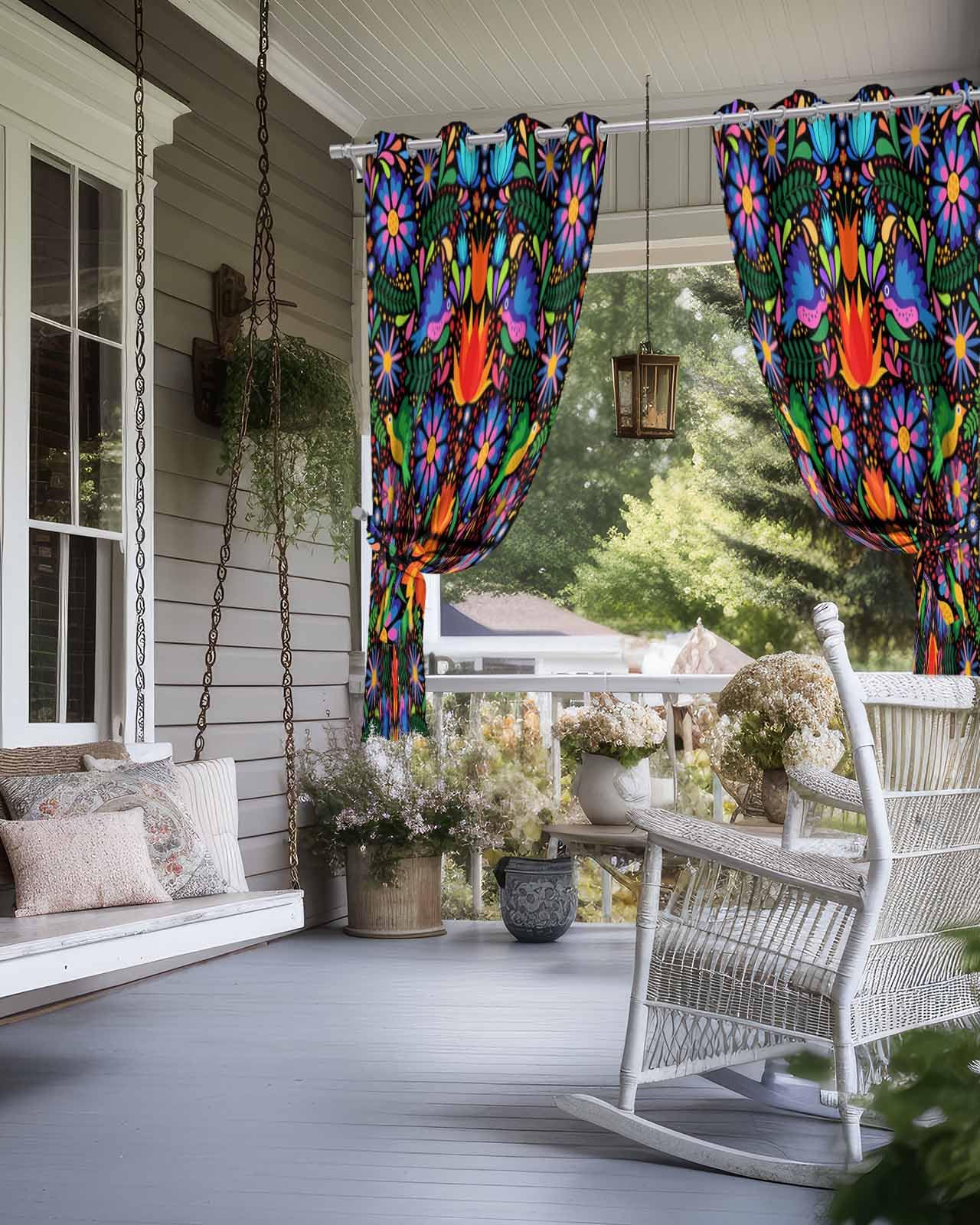 hito_eo　新品 OUTDOOR PRODUCTS for SALON Amazon.com: EZON-CH Outdoor Curtain for Patio Waterproof