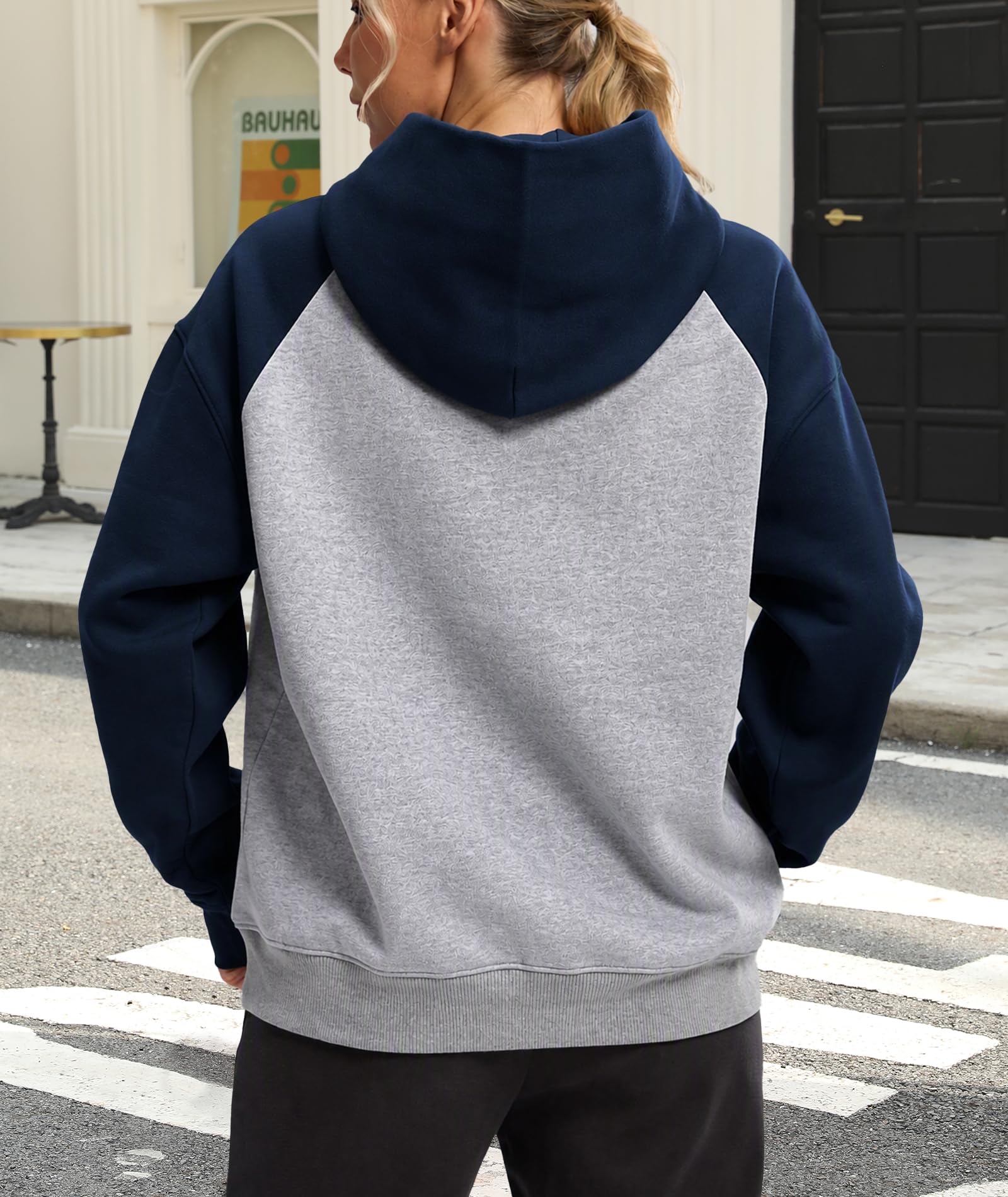 ZITY Veste Polaire Femme avec Capuche Sweat à Capuche Femme Zippée Automne Hiver Slim Fit