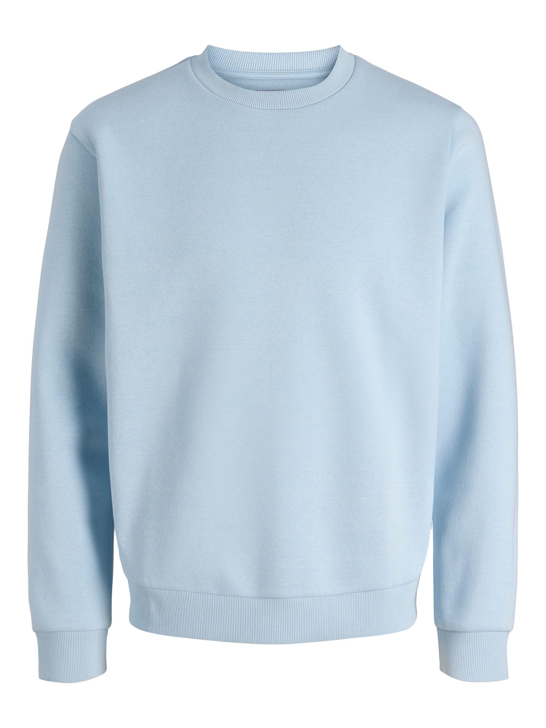 JACK & JONES Jjebradley Sweat Crew Noos, Celestial Blue, L Men, Celestial Blue, L