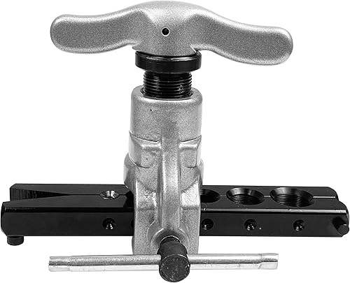 Miniatura 6 de HFS (R Flaring Tools Set Tubing Pipe 6 Dies Sizes 14 "516" 38" 12" 58" 34" Kit de tipo cono excéntrico para aplicaciones de línea de freno de gas de