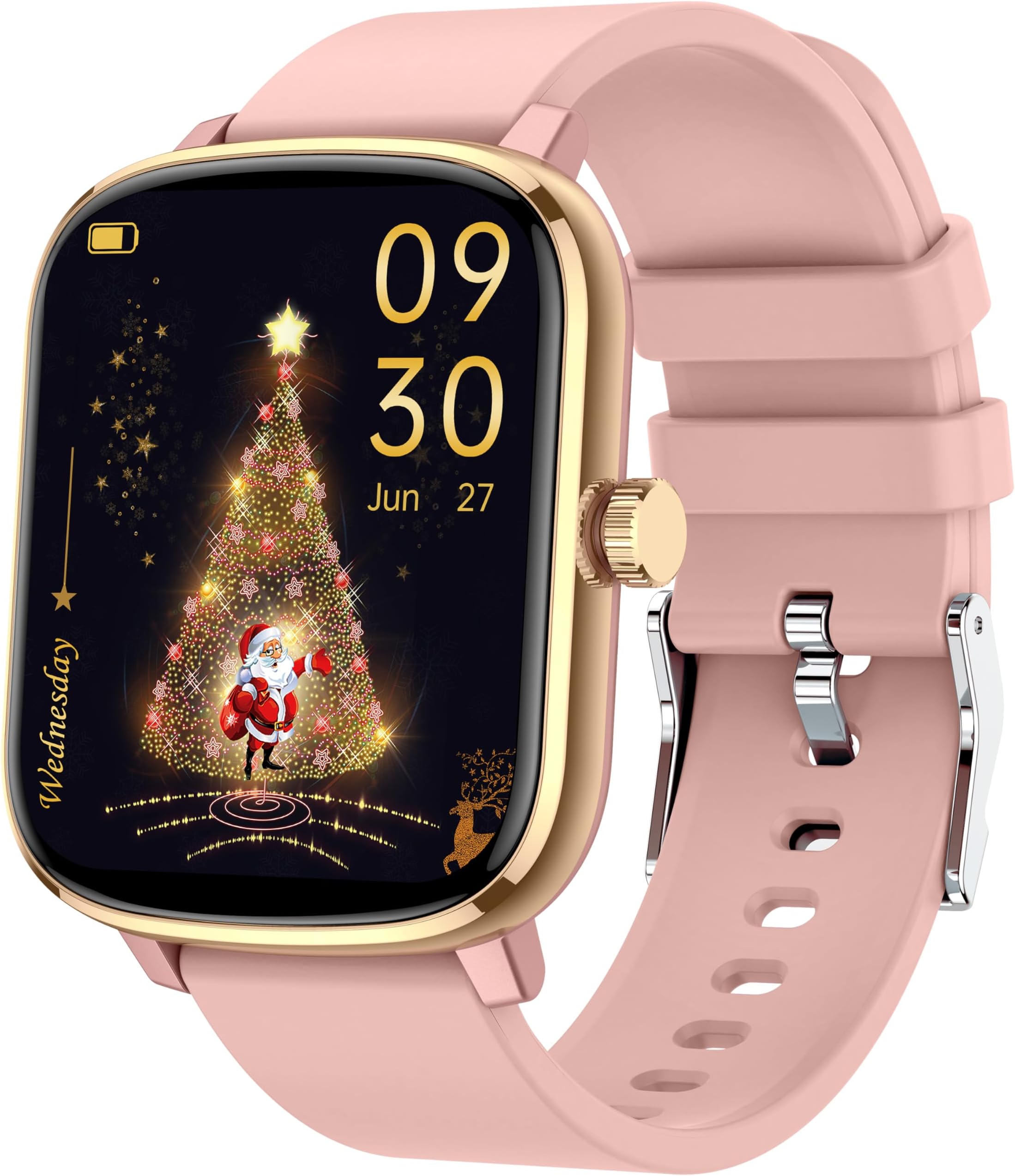 AGPTEK Montre Connectée Femme,Smartwatch Bluetooth 5.0 Tracker d