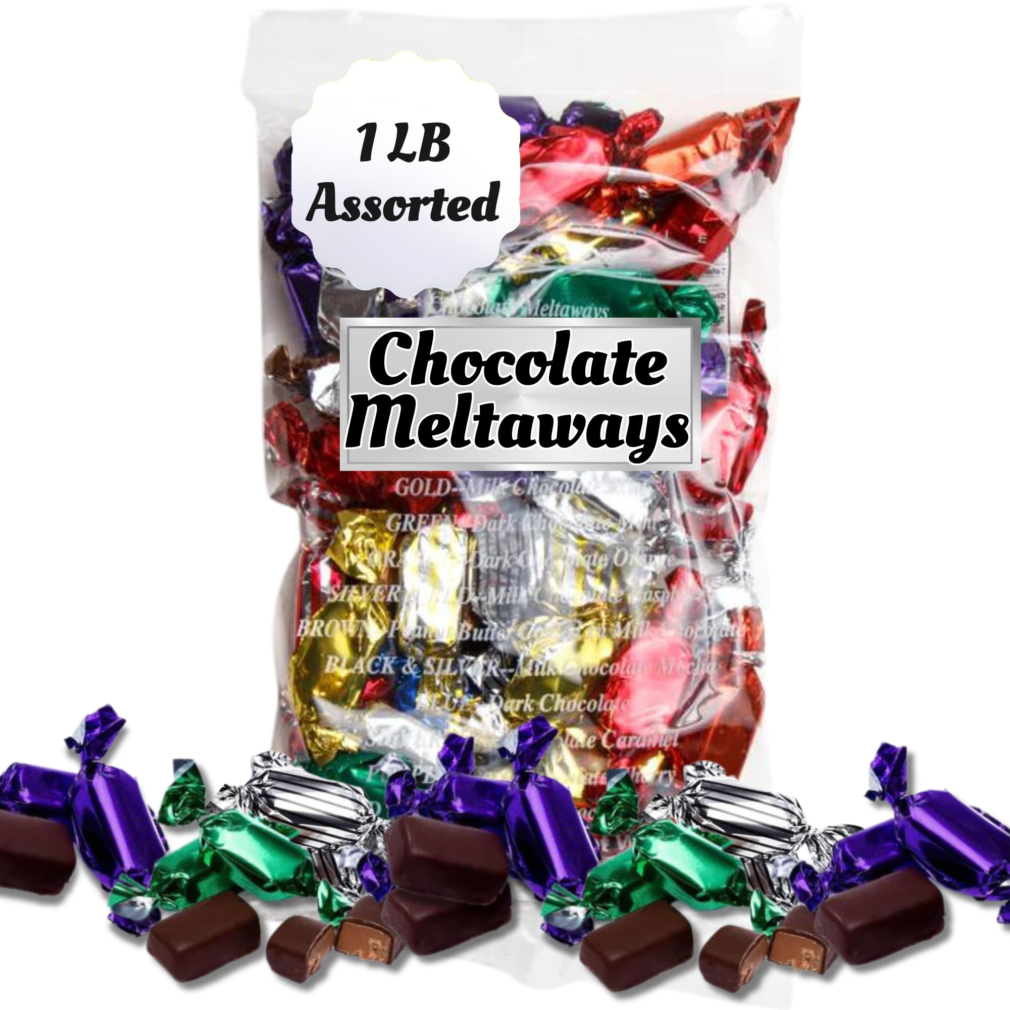 Amazon.com: Bakers Candies Meltaways Pound Bag - Delectable