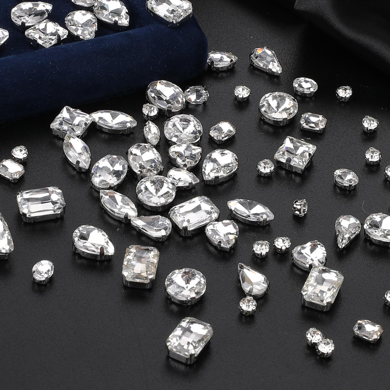 diamonds for dresses 104 Pcs Diamonds for Costume Sew On Rhinestones Flatback Crystals for  Crafts Clothes Shoe Stones Crystals Gems for Crafts, Dress Embellishments  Diamond Stones for Garment : Amazon.com.au: Home