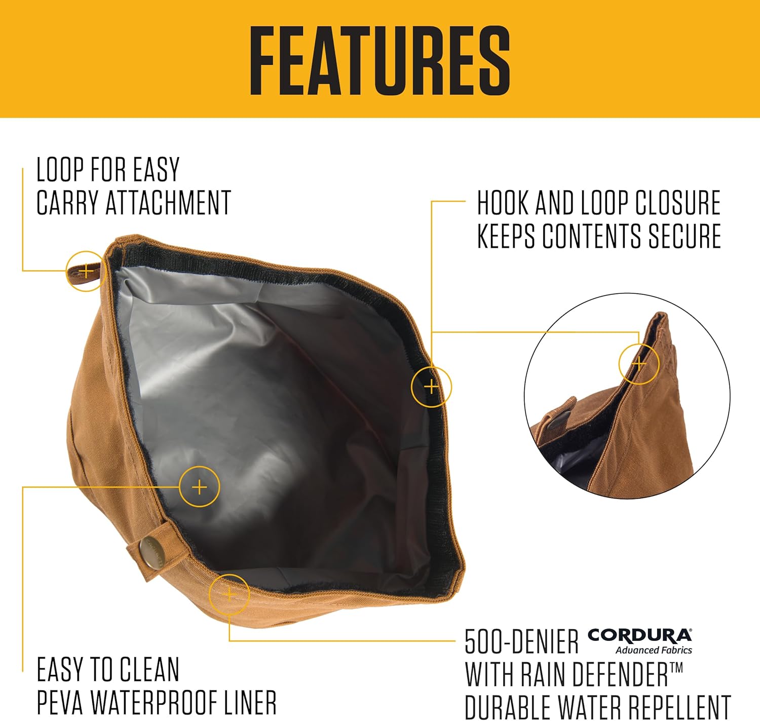 Stay Prepared: The Carhartt Nylon Duck Travel Dog Bowl Review